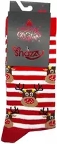 Unisex Kalėdinės kojinės be Snazzy SKCH-01, Elnias