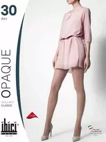 Pėdkelnės moterims IBICI Opaque 30 den, juodos