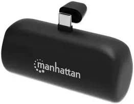 Powerbank Manhattan 5000mAh Juodas (102636)