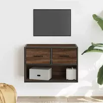TV staliukas Televizoriaus spintelė, ruda, 60x31x39,5cm, mediena/metalas
