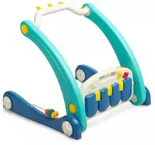 Toyz 2IN1 STUMDUKAS SU MUZIKINIU KILIMĖLIU MĖLYNA