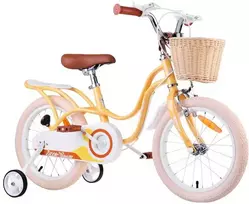 RoyalBaby Bicycle 16" Little Swan retro vaikiški krepšelio šoniniai ratai RB16-18