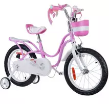 RoyalBaby Bicycle 16" Little Swan retro vaikiški krepšelio šoniniai ratai RB16-18