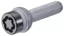 „Mcgard“ fiksavimo varžtas M14x1,50 rutulinis, juodas