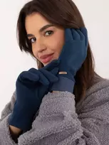 Wool Fashion Italia Šiltos moteriškos pirštinės: Dydis - S/M