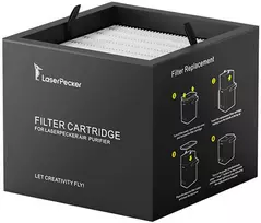 LaserPecker oro valytuvo dūmų balionėlio filtras