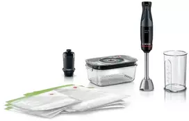 Bosch Serie 4 MSM4B6V2 plakiklis 1.2 L Immersion plakiklis 1000 W Juodas