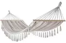 Hamakas Melos-4, 100x200 cm, pilkas