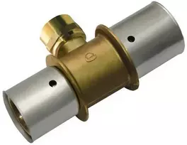 KAN-therm marškinėliai su presuotu žiedu su GW 16x16mm x 1/2" - K-904000