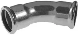 KAN-therm alkūnė 45° 42x42mm plienas - 6240542