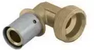 KAN-therm alkūnė su PRESS žiedu 25mm GZ 3/4" - K-080160