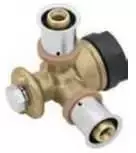 KAN-therm žalvarinis privažiavimas PRESS kampinis 16 mm G1 / 2 "- K-905003