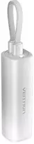 Powerbank 5000mAh Vention FHWM0 20W + kabelis USB-C do Lightning (pilka)