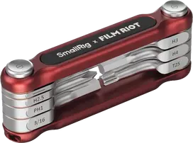 SmallRig 4811 x FILM RIOT 7-in-1 Folding Wrench Set with Multiple Angle Positioning Raudona
