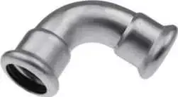 KAN-therm alkūnė 22 mm, 90 laipsnių Inox Press (1609068152)