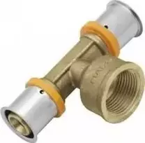 KAN-therm trišakis su presuotu žiedu 20x2 G1/2 GW Presas (1009258001)