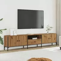 TV staliukas TV spintelė su stalčiumi, artisano, 200x25x44cm, mediena