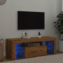 TV staliukas Televizoriaus spintelė su LED, artisano, 120x36,5x40cm, mediena