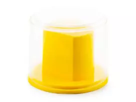 Inny Dovanų laikrodžio dėžutė - plastikinė geltona