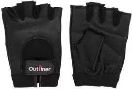 Odinės treniruočių pirštinės Outliner SG-1171, juoda, M