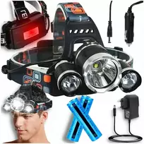 Galvos žibintas 3 x CREE LED