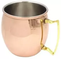 Venus Hotelware Pvt Stilinga vario spalvos nerūdijančio plieno Moscow Mule taurė, 0,5 l