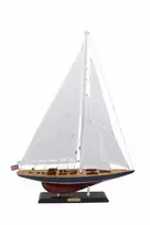 Deco Gifts Jachta Endeavour modelis 70 cm – prabangi interjero puošmena ir dovana