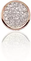 Auksinis pakabukas su brangakmeniais. Metalas: Raudonas Auksas. Praba: 585°. Akmuo: Briliantai - 1.15 g. - 8 mm. - Briliantai (0,098Ct)