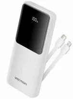 Išorinė baterija USB 10000MAH 22.5W/balta FHOW0 VENTION