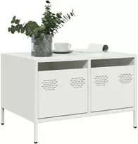 TV staliukas Televizoriaus spintelė, balta, 68x50x43,5cm, plienas