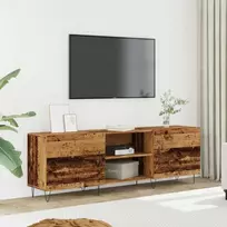 TV staliukas Televizoriaus spintelė, medienos, 150x30x50cm, apdirbta mediena