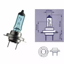 Narva Lemputė 55W 12V PX26d H7 Range Power Mėlyna+