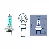 Narva Lemputė 85W 12V PX26d H7 Range Power Baltas+