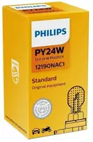 Philips Lemputė 24W 12V PGU20/4 PY24W GELTONA