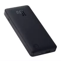 LiPo išorinis akumuliatorius (PowerBank) 10000mAh 15W USB + USB-C Airpow Lite juodas BASEUS