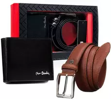 Piniginės ir diržo rinkinys vyrams Pierre Cardin P12