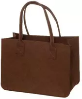 Veltinio krepšys 38cm rudas 4LIVING