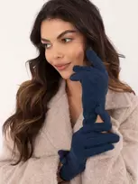 Wool Fashion Italia Elegantiškos moteriškos pirštinės: Dydis - L/XL
