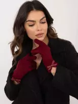 Wool Fashion Italia Elegantiškos moteriškos pirštinės: Dydis - L/XL