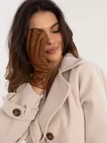 Wool Fashion Italia Elegantiškos moteriškos pirštinės: Dydis - L/XL