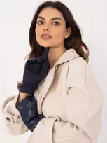 Wool Fashion Italia Elegantiškos moteriškos pirštinės: Dydis - L/XL