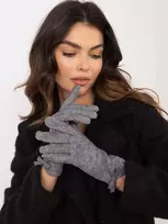Wool Fashion Italia Elegantiškos moteriškos pirštinės: Dydis - L/XL