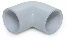 Nibco Alkūnė 406-010, PVC-U, 1″x90°, klijuojamas vidus