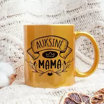 Puodelis "Auksinė mama"