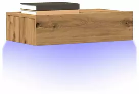 TV staliukas Televizoriaus spintelė su LED, artisano, 60x35x15,5cm