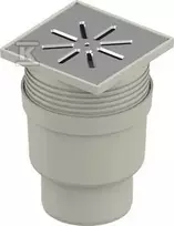 Uponor DRAIN 110 AQUA AMBIENT VERSIBLE DRAIN 150X15