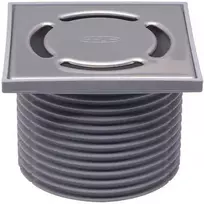 Uždedamas elementas d110mm. 123x123mm / grotelės 115x115mm (HL37N)