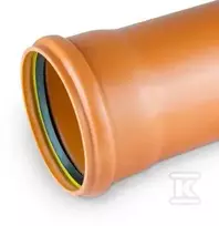 Kaczmarek PVC VAMZDŽIS 160X4.7X2000 SN8 S KLASĖS LITA UŽRAKTAS