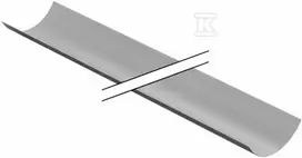 Geberit 125 L = 3M ATRAMAS LATAS (HDPE KANALAS)