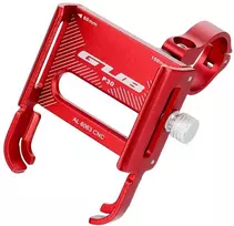 Oem GUB bike holder for mobile phone P30 Aliuminio red